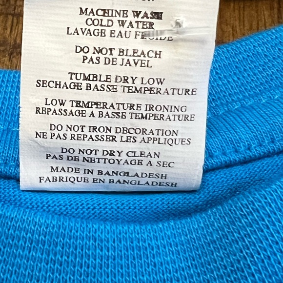 Ed Hardy Kids Blue Butterfly T-Shirt - Picture 5 of 5